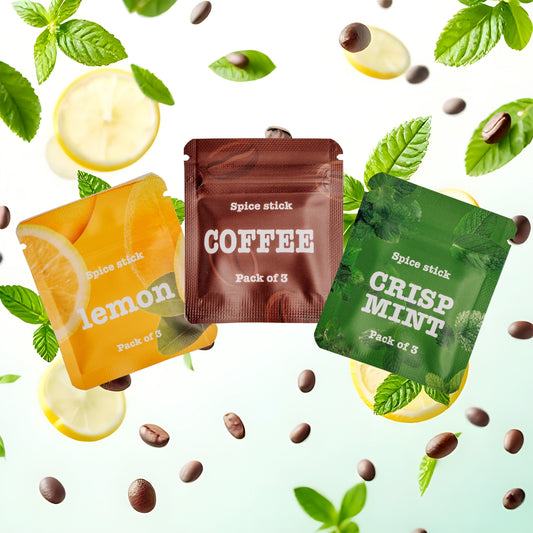 Mixed Flavor Bundle – Lemon, Coffee & Crisp Mint