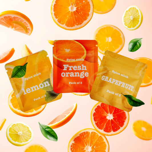 Mixed Flavor Bundle – Fresh Orange, Lemon, Grapefruit