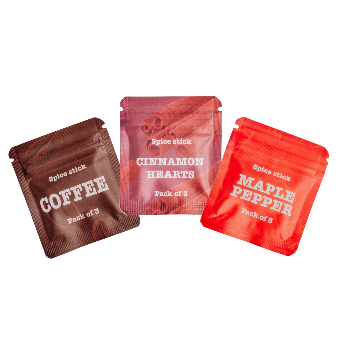 Mixed Flavor Bundle – Cinnamon Hearts, Coffee & Maple Pepper