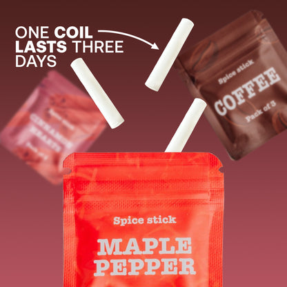 Mixed Flavor Bundle – Cinnamon Hearts, Coffee & Maple Pepper