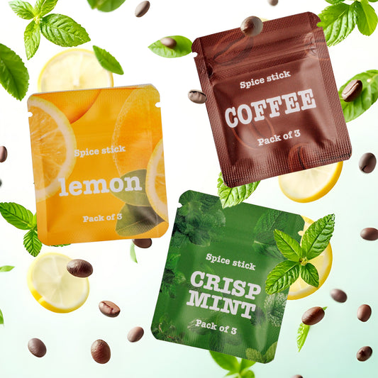 Mixed Flavor Bundle – Lemon, Coffee & Crisp Mint