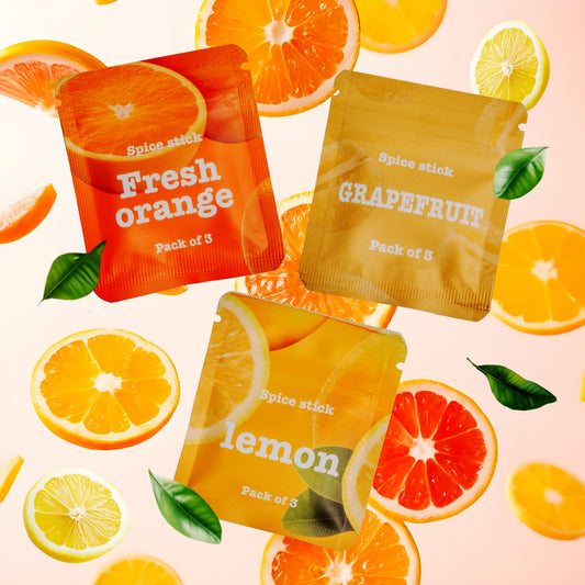 Mixed Flavor Bundle – Fresh Orange, Lemon, Grapefruit